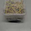 T.K.Excellent Deck Screws 3 Inch Wood Screws #10 x 3, 315 Pcs, Rust Resistant Structural Screws Tan Exterior Fence Screws Torx Drive Screw, Two T25 Bits, Brilliant Yellow Ruspert Coating Rust Proof