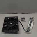 6 Inch Slim 650CFM Radiator Cooling Fans Universal Slim Pull Push 12V 80W Direct Replacement Electric Fan with Mount Kit