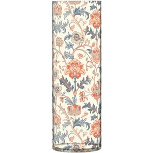 William Morris Plastic Flower Vase for Home Decor 11.8 x 3.9 Inch Home Decor Vases Modern Vase for Wedding Dining Table Centerpieces Office Decor