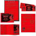 Astrobrights Color Paper, 8.5 x 11, 24 lb/89 gsm, Re-Entry Red, 500 Sheets (21558)