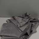 Lecloud Charcoal Grey Sheer Curtains 84 Inches Long 2 Panels, Voile Airy Light Filtering Curtains for Living Room Bedroom, Dual Rod Pocket Sheer Window Treatments Drapes, Each Panel 40" W x 84" L