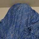 MIFXIN Stretch Armless Sofa Cover Futon Slipcover Elastic Spandex Folding Sofa Bed Non-Armrest Couch Cover Furniture Protector for Foldable Sofa Without Armrests (Linen Blue)