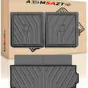 Cargo Liner and Backrest Mat for BMW X7 2019-2025 2026 Only 7-Passenger (Not for 2021-2022 X7 50i): TPE 2025 2026 BMW X7 All Weather Cargo mat Trunk Liner in Behind 3rd Row Seating, Black