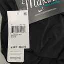 Maxine of Hollywood Womens Romper One Piece Swimsuit (12, Black//Solids)