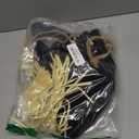 Nicky Bigs Novelties Wizard Felt Hat Witch Sorcerer Hats Adult Costume Scarecrow Accessory for Halloween (Black/Brown)