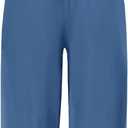 AUXDIO Fall Cute Rompers for Women Loose Comfort Cocktails Solid Color Jumpsuits Casual Dressy Mist Blue XL