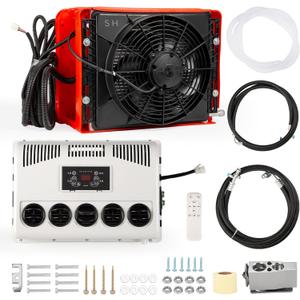 12V RV Air Conditioner, Split Type 9000btu Truck Air Conditioner, Suitable for Camping Vehicles, Trucks, RVs, Trailers, Excavators, Vans and other 12V DC AC (12, Volts (DC)) 12V RV Air Conditioner, Split Type 9000btu Truck Air Conditioner, Suitable for Camping Vehicles, Trucks, RVs, Trailers, Excavators, Vans and other 12V DC AC (12, Volts (DC))
