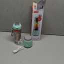 Dash 16 oz Personal USB Bottle Blender with Travel Lid and Charging Cord, Single-Serve Smoothie and Juice Maker, Aqua