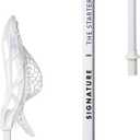 Signature Starter Stick - 28" or 19.5" - The Best Starter Stick for Kids - Pro Strung Pocket, Lightweight Plastic Shaft, Play Ready Lacrosse Stick, for Entry Level First Time Player