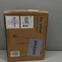 Folding Walkers for Seniors with 2 Skis and 5" Wheels, Lightweight Adult Rolling Walker, Supports Up to 350 Pounds, Adjustable Height, Aluminum Standard Walker, Silver