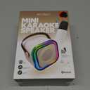 Mini Karaoke Machine for Kids with 2 Wireless Microphones and Lights, Bluetooth Connect Phone to Sing, 4-12+ Year Old Girl Boy Birthday Gifts, Teen Girl Gifts Trendy Stuff