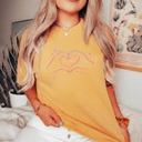 Heart Hands Taylor First Name Women Girl Vintage 80s T-Shirt M