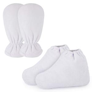 Segbeauty Paraffin Heated SPA Mittens & Foot Liners for Hand Therapy - Thicker Larger Size, Hot Wax Machine Compatible