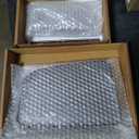 TRQ Passenger Side Upper and Lower Mirror Glass Set Compatible with 2007-2009 Dodge Sprinter 2500 Sprinter 3500 CH1325161 CH1325162 MB1325115