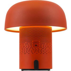 Kooduu Sensa Play Bluetooth Speaker Light with Cordless, Rechargeable Speaker & Light with Touch Control for Indoor/Outdoor Use, Orange