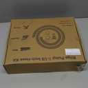 1100 GPH Automatic Boat Bilge Water Pump 12V, 1-1/8 Inch Dia Bilge Pump Plumbing Kit with 6FT Hose, 2 Clamps, Thru-Hull Fitting, Ideal for Fishing Boats, Cruisers, Runabouts, Yachts