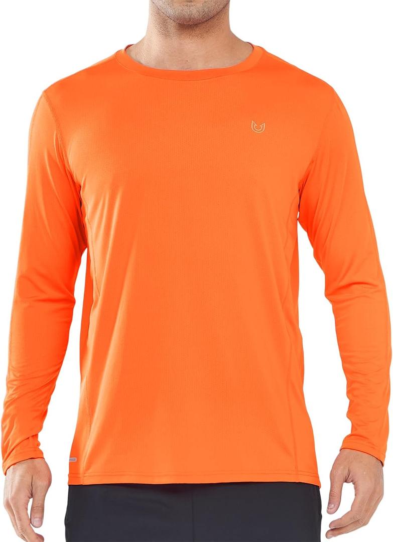NORTHYARD Men's Sun Protection Shirts Long Sleeve UPF 50+ Rash Guard Swim Shirt Athletic Running UV Fishing Hiking SPF (XXL)