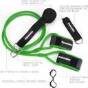 Baseball Softball Resistance Bands with Baseball Swing Trainer Band, Arm Strength Training Equipment Exercise for Flexibility and Throwing Velocity for Pitching Trainer