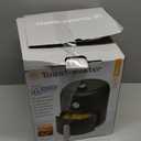 Toastmaster 2.6 Quart Air Fryer - Instant Air Fryer with 2.46 Liter Capacity - Kitchen Appliance for Healthy Cooking - Compact Appliance with Slide-Out Basket - Oil-Free Kitchen Gadget