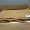 Gashell Wire Shelf Covers, Bamboo Wire Rack Covers for Pantry, Closet (4pcs, 34" W x 16" D)