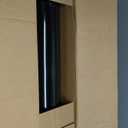 Architectural Mailboxes Franklin Post Mount Mailbox, Black with Silver Accents, FM110BEC