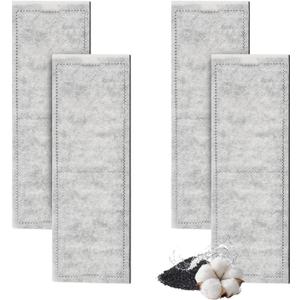 Filter D Cartridges Replacement for Imagitarium Aquarium Fish Tank Filter, Aquarium Coconut Carbon Cartridge Filter Compatible with Imagitarium Aquariums Type D Filter Cartridges 4 Pack