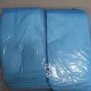 MED PRIDE Disposable Chux Pads 23in X 36in, Super Absorbent Bed Pads for Incontinence, Underpads for Adults, Kids, Pets (50 Count (Pack of 1) Blue/White)