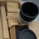 Bathroom Accessories Set, 6-Piece Bathroom Accessory Set, Toothbrush Holders Set, Soap Dispenser, Vanity Tray, Tumbler, Cotton Swab Jars, Bathroom Organizer for Modern Bathrooms(Matte Black)