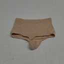 FeelinGirl Thong Shapewear for Women Tummy Control Mid Waisted Body Shaper Underwear Seamless Body Shaper Panties (Small, Skin)