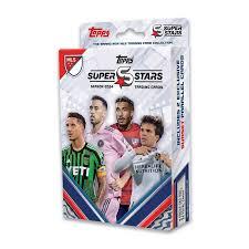 Topps Super Stars Season 2024 MLS Trading cards 4 Packs per box, 8 cards per pack, 32 Total