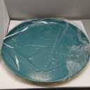 Kate and Laurel Ropa Transitional Round Pedestal Drink Table, 9 x 9 x 22, Gold, Decorative Cast Aluminum Mini Table with Spiral Rope Design for Use as Indoor Plant Stand or Living Room Accent