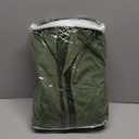 MIULEE Velvet Curtains 84 inches 2 Panels - Luxury Blackout Curtains for Bedroom Living Room Thermal Insulated Super Soft Window Drapes Rod Pocket & Back Tab, Olive Green, W52 x L84 inches