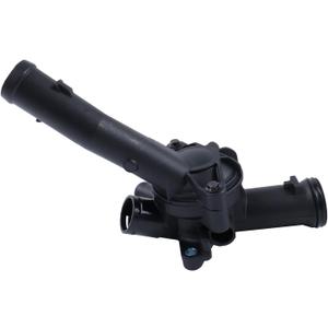 Thermostat Housing Assembly 07K121115C 07K121115B-E Compatible with Volkswagen VW Jetta Golf Rabbit Passat New Beetle 2.5L