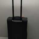 LOVEVOOK Carry On Luggage 22x14x9 Airline Approved, 22 Inch Softside Suitcases with Spinner Wheels, Lightweight Carry-on Suitcase with TSA Lock for Women Men, Large Luggage for Travel Business Trip (Black)