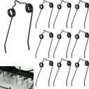 10 Pcs 43783 Spring Tine for Ag ri-Fab 45-0294 and 45-0295 Tow-Behind Lawn Dethatchers, Dethatcher Replacement Spring Tine, Yard Tools Lawn Mower Attachments