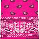 2 x Sosun 22x22 Bandana, Face Mask, Square Scarf, Headwear, Multipacks Made From 100% Cotton