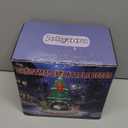 Joliyoou Christmas Inflatable Decoration, 7.2FT H Air-Blown Lighted Christmas Tree Sleeping Inside A Deer, Jumbo Blow Up Xmas Tree Adorned with Red Bow Gift Boxes for Outdoor Indoor Decor