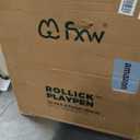 FXW Rollick Unleashed Dog Playpen for Indoor, Yard, RV Camping, 32 inch 8 Panels for Small and Medium DogsPatented (Black)