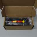 Anti-Theft Video Doorbell Mount for Eufy Doorbell E340/Wyze Duo Cam Doorbell, No-Drill Adjustable Mounting Bracket for Eufy E340, Apartment Door Bell Kits for Wyze Doorbell Camera for Home Rentals