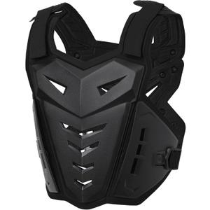 Light Upgrade Chest Armor Motorcycle Armor Body Guard Vest, Dirtbike Riding Off-Road Racing Cycling Skiing Motocross Adult Kids Protector Shirt Jackets for Street Bike, Mens Back Protection