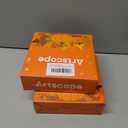 2 x Artscope Fall Decorative Throw Pillow Covers 20x20 Inch Set of 4 Fall Gifts for Home Decor, Buffalo Plaid Autumn Pumpkin Maple Leaves Harvest Decoration Pillow Cases for Home Sofa Couch Decor-Orange A