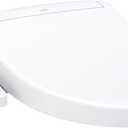 TOTO WASHLET S2 Electronic Bidet Toilet Seat with Instantaneous Water Heating, PREMIST and EWATER+ Wand Cleaning, Elongated, Cotton White - SW3346#01