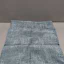 DecorUhome Spring Teal Chenille Throw Pillow Covers 18x18 Set of 2 Textured Soft Cozy Slubby Couch Pillow Covers Modern Farmhouse Boho Decorative Pillow Cases for Bed Sofa Living Room