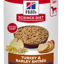 Hill's Science Diet Adult 7+ Wet Dog Food, Turkey & Barley, 13 oz. Cans, 12-Pack, EXP 11/2027