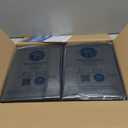 Bulldoglogy 50-Count Carbon Black Dog Pads Puppy Training Pads with Adhesive Tape 24x24 - Large Charcoal Puppy Pads Dog Training Wee Pads, Odor Control Thick Pee Pads for Dogs Extra Quick Dry