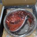 Dog Bowls Elevated, 4 Height (9.6" to15) & Angle (0-20) Adjustable Raised Dog Bowl Stand, Elevated Dogs Bowl for Medium to Large Sized, Bamboo Feeding Station with 2X 10cups Stainless Steel Dishes