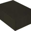 UCreate Foam Board, Black-on-Black, 20" x 30", 10 Sheets