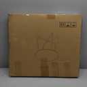 Outdoor Table Small Patio Side Table, Round Metal Side Table, Weatherproof, Portable, Outdoor End for Garden, Balcony, Yard (Black)