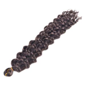 Water Wave Twist Crochet Hair Natural Synthetic Crochet Braids Hair Ombre Braiding Hair Extensions For Women 4 22inches#1Pcs