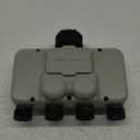 4 Zone Sprinkler Timer with Brass Inlet,Programmable Water Timer for Garden Hose with Rain Delay, Manual& Automatic Watering System,Programmable Digital for Lawn Yard,4 Zone